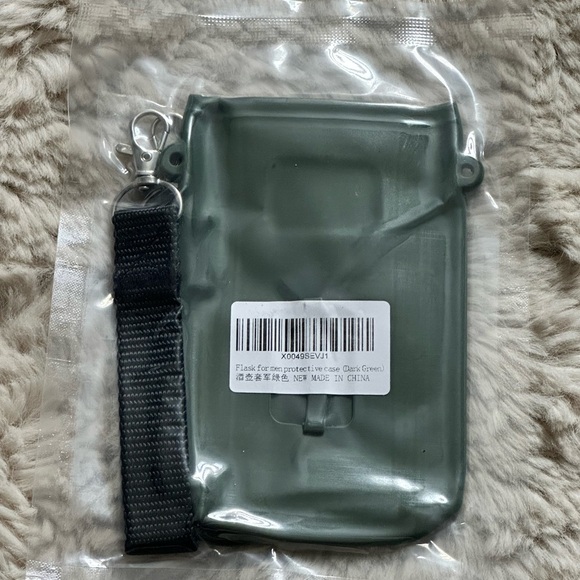 🆕 Protective Flask Case Dark Green - Picture 4 of 6